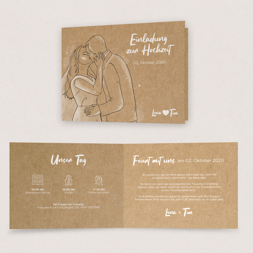 Hochzeitskarte