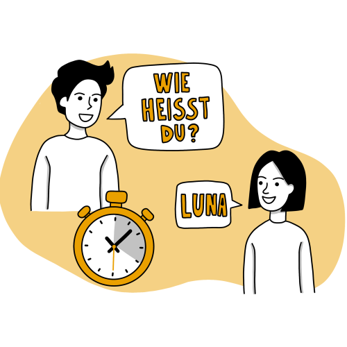Vlamingo Kennenlernspiele - Partnerinterview